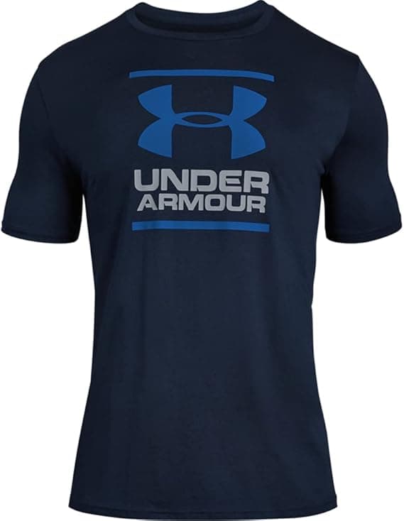 Under Armour Men UA GL Foundation Short Sleeve Tee, Super Soft Men's T Shirt for Training and Fitness, Fast-Drying Men's T Shirt with Graphic