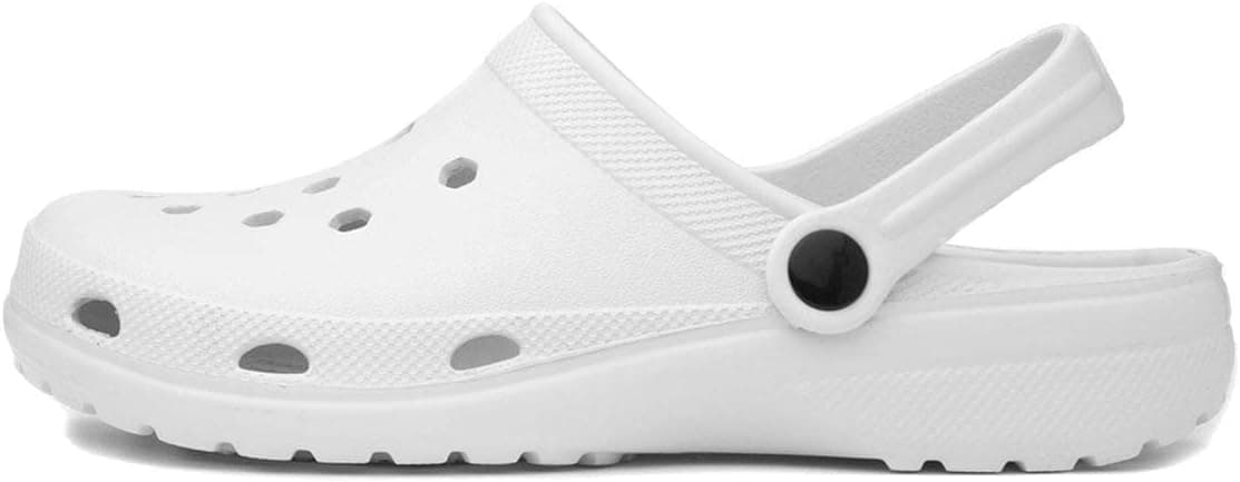 shoezone - Summer Womens White EVA Clog