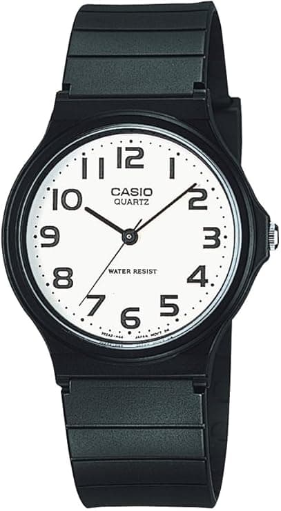 Casio Men's MQ24-7B2 with Black Resin Band