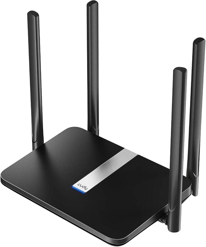 Cudy AC1200 Dual Band Unlocked 4G LTE Modem Router with SIM Card Slot, 1200Mbps Mesh WiFi, MT7628 Chipset, High Gain Antennas, VPN, Cloudflare, LT500