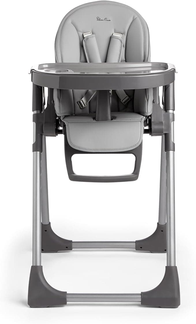 Silver Cross - Buffet Highchair - Baby Chair - Portable High Chair - Newborns to 3 years - Cool Grey