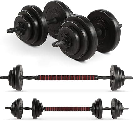 Adjustable Dumbbells Weights set for Men Women, Dumbbell hand weight Barbell Perfect for Bodybuilding fitness weight lifting training home gym equipment free weights