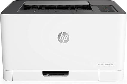 HP Colour Laser 150nw Wireless Printer, White