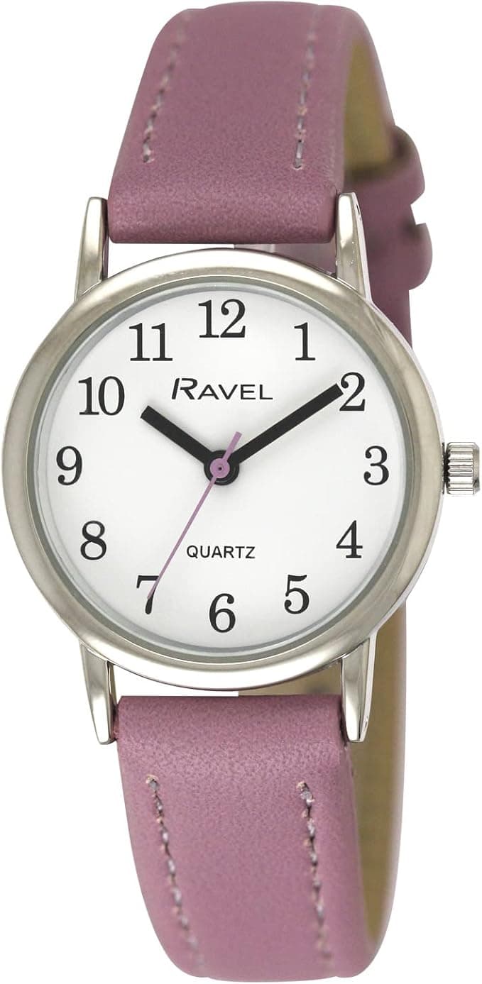 Ravel - Women's Pastel Coloured Everyday Silver Tone Watch - Analogue Quartz - R0137