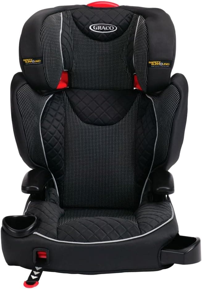 Graco Affix R44 Highback Booster car seat with isoCatch connectors, Suitable from approx. 4 to 12 years (15-36kg), Stargazer fashion