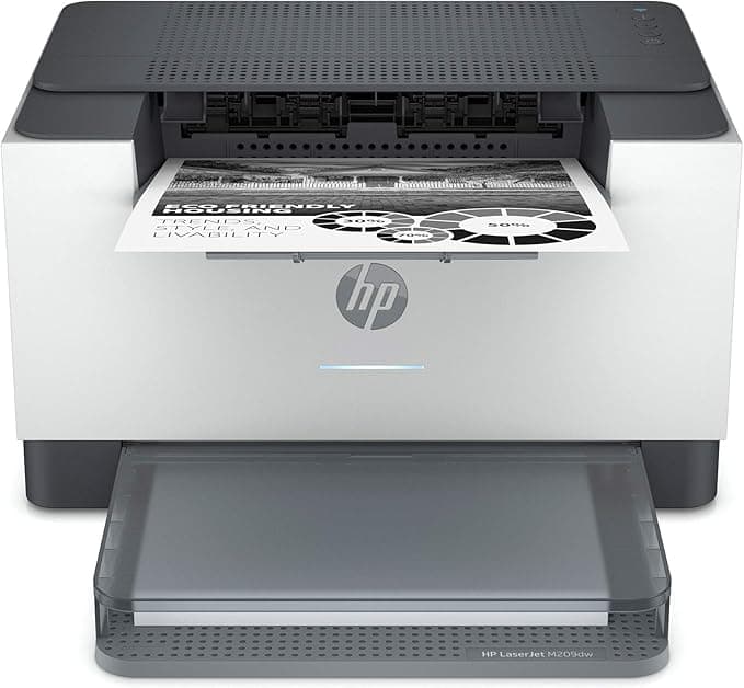 HP LaserJet M209dw Wireless Black & White Printer (1 Year Limited Warranty)