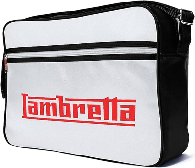 Lambretta Classic Retro Messenger Shoulder Laptop Tablet Body Strap Bag