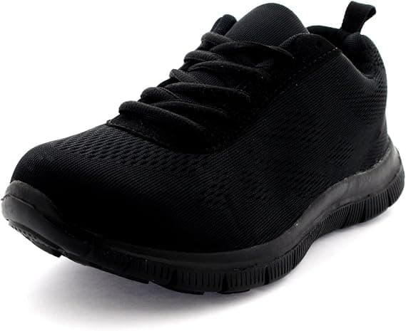 Get Fit Mens Mesh Running Trainers Athletic Walking Gym Shoes Sport Run