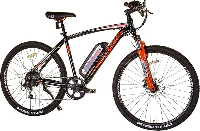 AT650 Electric Bike from Swifty – 36 volt Electric Bike for Adults – All Terrain Ebike Perfect for Hitting the Trails – Up to 25 Miles on One Charge – 7 Speed Shimano Gears